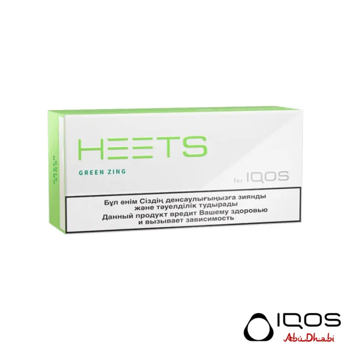 IQOS Heets Green Zing in Abu dhabi, Dubai, Sharjah, Ajman, Fujairah, Alain, RAK, UAE