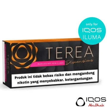 Heets TEREA Dimensions Apricity (Indonesia) For IQOS ILUMA in Abu dhabi, Dubai, Sharjah, Ajman, Fujairah, Alain, RAK, UAE