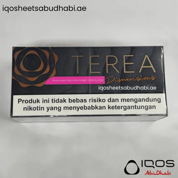 Heets TEREA Dimensions Apricity (Indonesia) For IQOS ILUMA in Abu dhabi, Dubai, Sharjah, Ajman, Fujairah, Alain, RAK, UAE