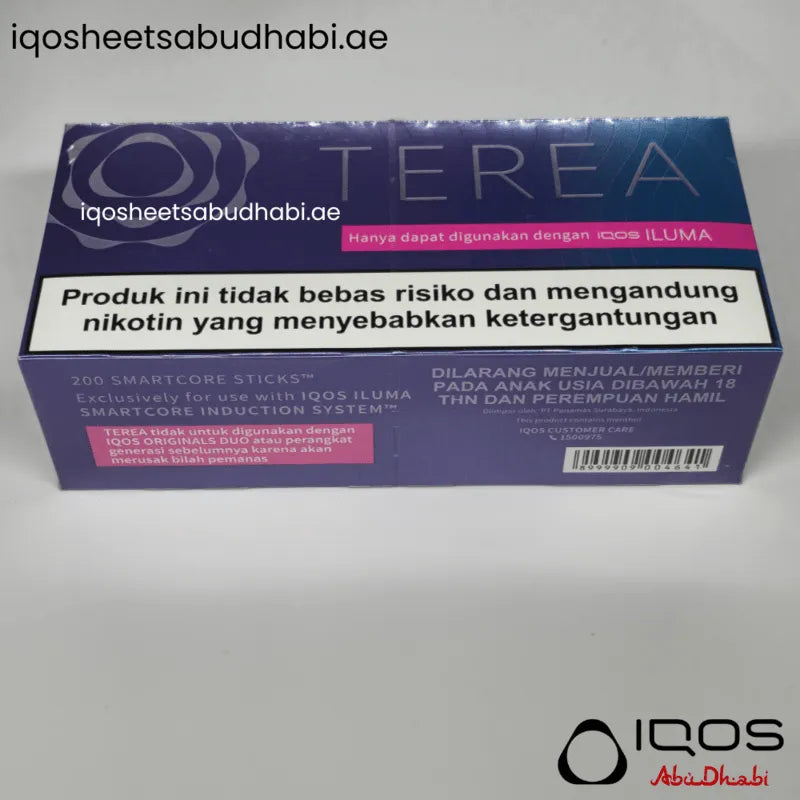 Heets TEREA Purple Wave (Indonesia) For IQOS ILUMA in Abu dhabi, Dubai, Sharjah, Ajman, Fujairah, Alain, RAK, UAE
